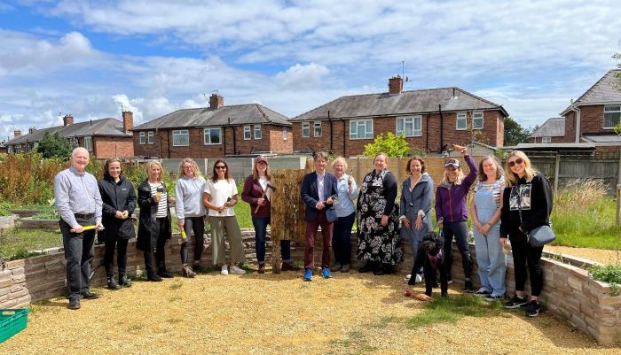 Staff and trustees from Chapter gather at an away day