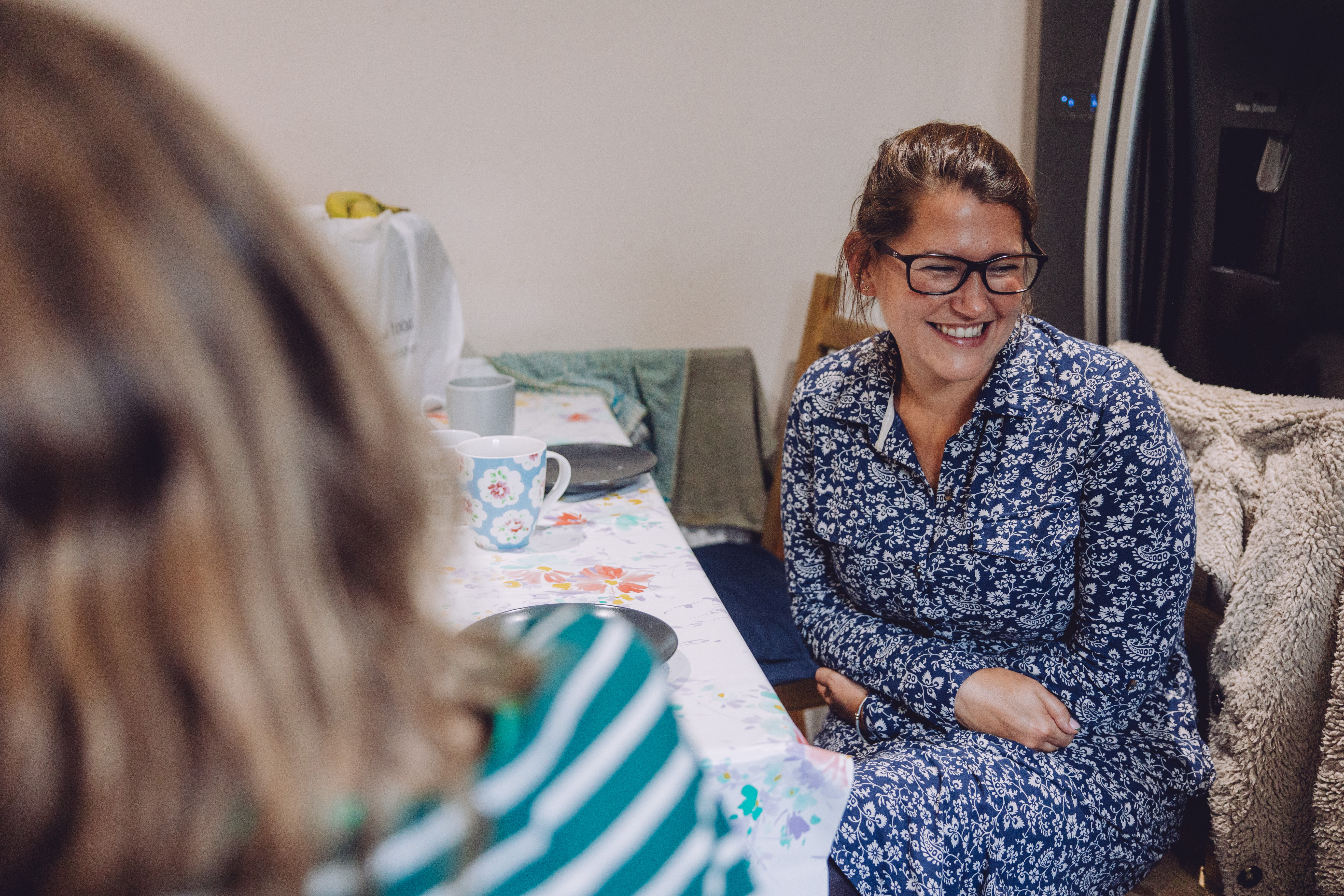 Charlotte Davis, trustee of Ella's talks with staff and survivors